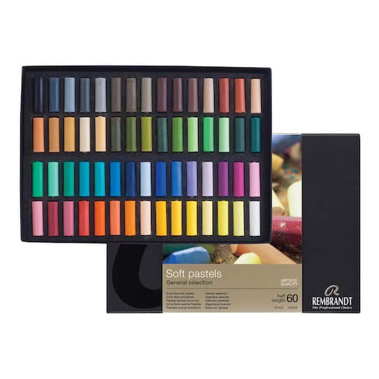 Rembrandt&#xAE; Pastel 60 Color Half Stick Set